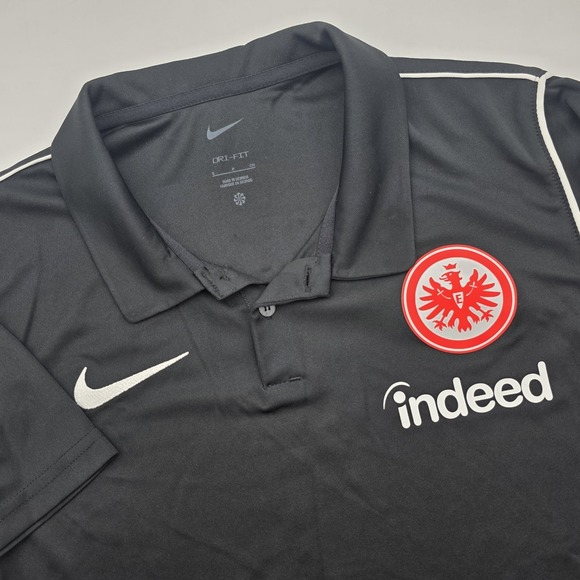 Nike Other - FC Eintracht Frankfurt Soccer Football Nike Shirt Polo Jersey Men's Size Small